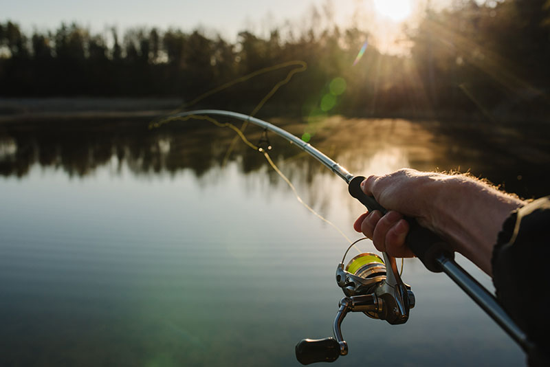 Aeration and good fishing